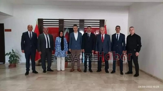 Yakup Güney ve Bilal Soykan'ı ziyaret ettiler