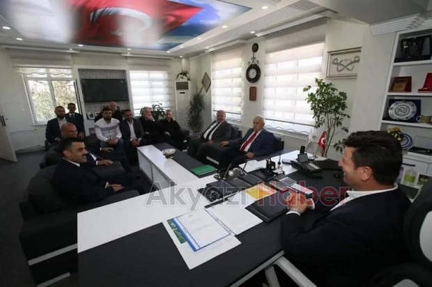 Yakup Güney ve Bilal Soykan'ı ziyaret ettiler