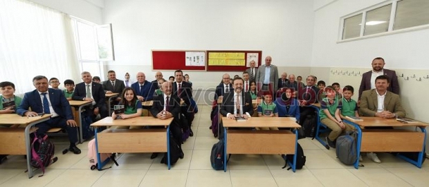 TOBB Hüsamettin Bayraktar Ortaokulu'nun açılışı yapıldı