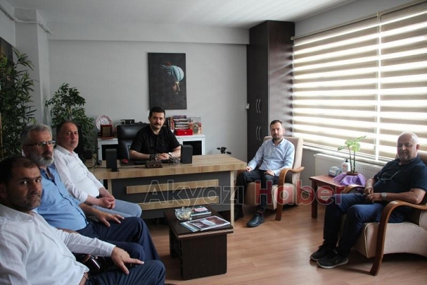 AK Parti'den Akyazı Haber'e ziyaret