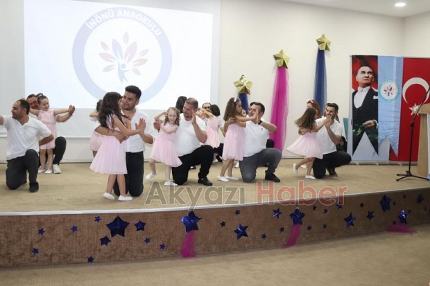 Akyazı İnönü Anaokulu'ndan yıl sonu gösterisi