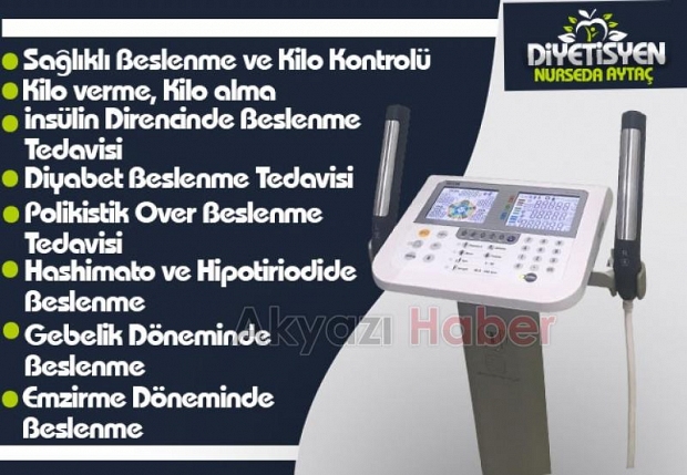 Diyetisyen Nurseda Aytaç Akyazı 'da Hizmete başladı