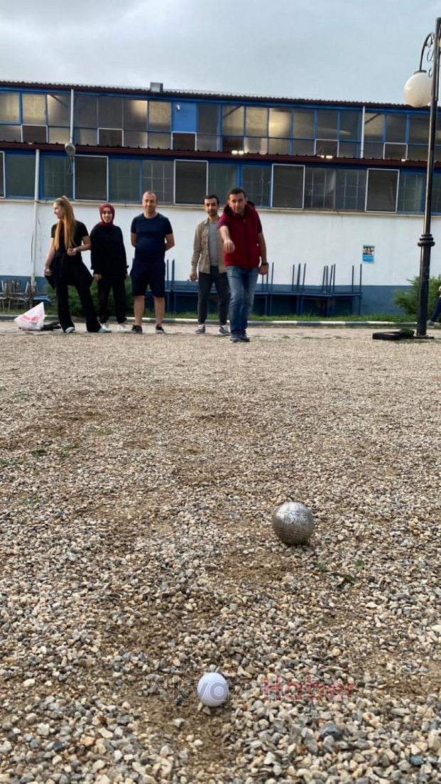 Akyazı'da bocce turnuvası