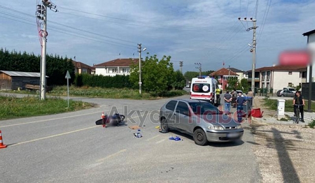 Akyazı'da kaza