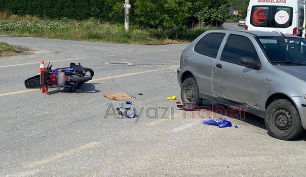 Akyazı'da kaza