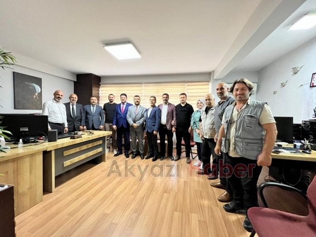 BBP'den Akyazı Basın Birliği'ne ziyaret