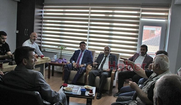 BBP'den Akyazı Basın Birliği'ne ziyaret