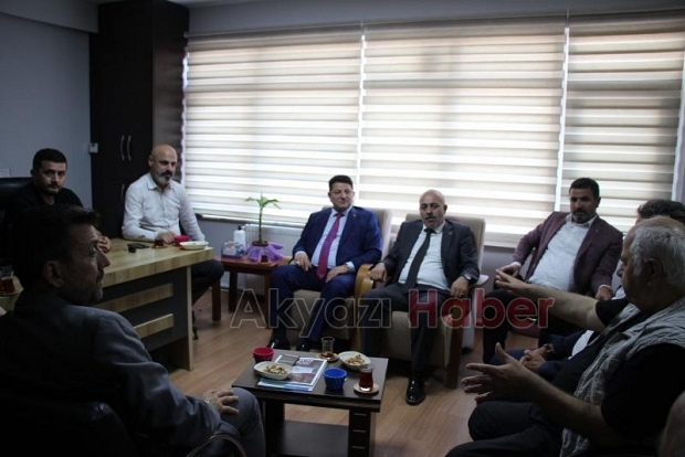 BBP'den Akyazı Basın Birliği'ne ziyaret