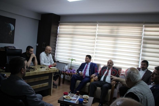 BBP'den Akyazı Basın Birliği'ne ziyaret