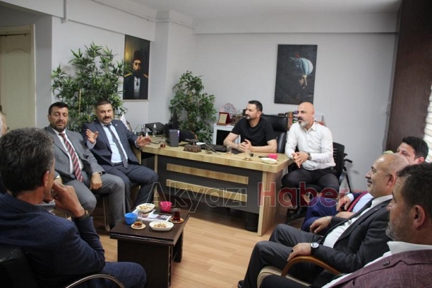 BBP'den Akyazı Basın Birliği'ne ziyaret