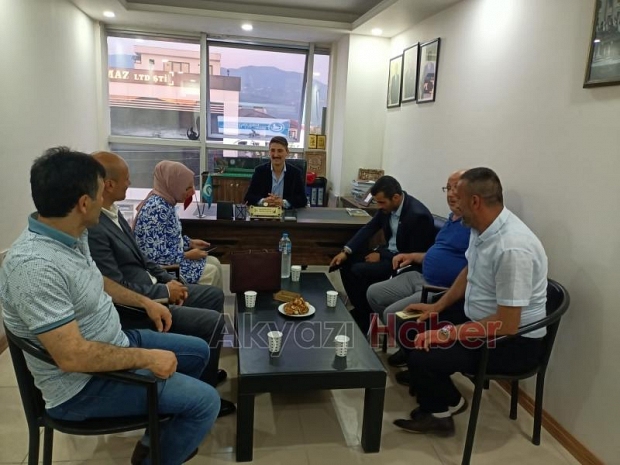 Oğuzhan Çayır'ı ziyaret ettiler
