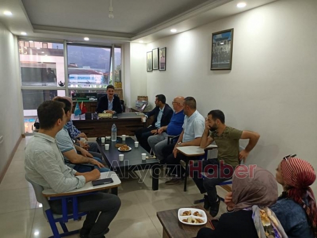 Oğuzhan Çayır'ı ziyaret ettiler