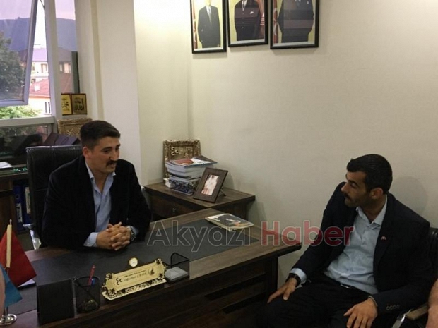 Oğuzhan Çayır'ı ziyaret ettiler