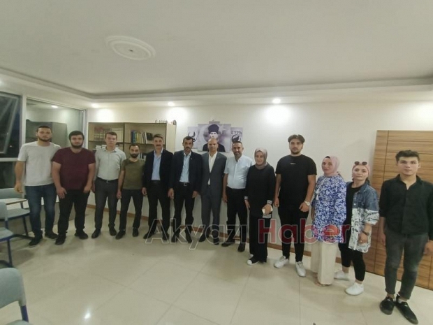 Oğuzhan Çayır'ı ziyaret ettiler