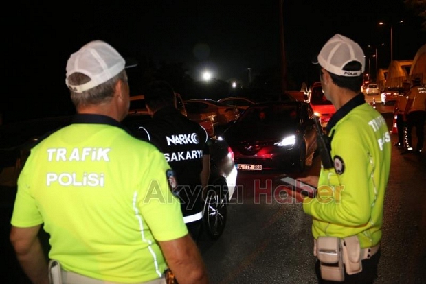 Sakarya polisi ilk kez uygulamaya başladı