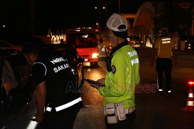 Sakarya polisi ilk kez uygulamaya başladı
