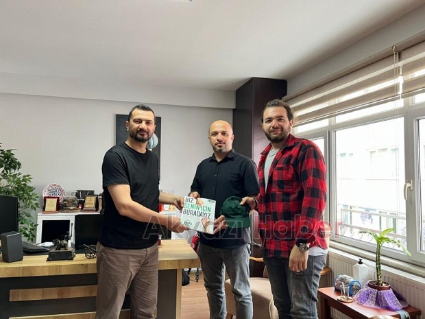 Yeşilay Akyazı Temsilcisinden Yerel Basına Ziyaret