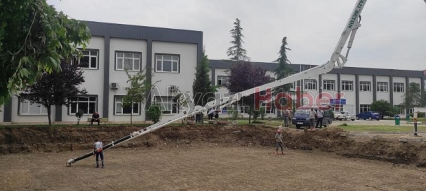 Fakülte ve Yüksekokulun ek hizmet binası için start verildi