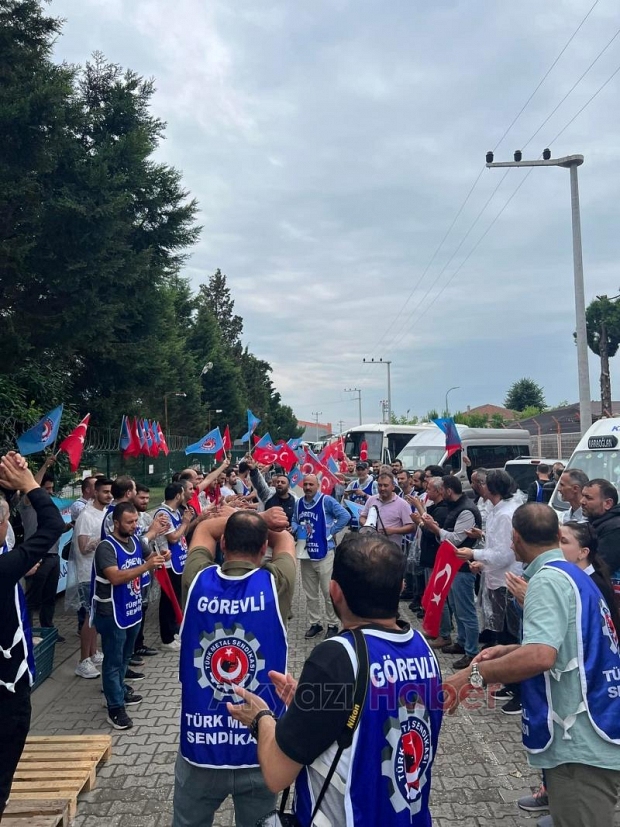 Yazaki'de eyleme Valilik izin vermedi