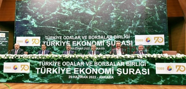  ATSO Başkanı Bayraktar TOBB ekonomi şurasına katıldı