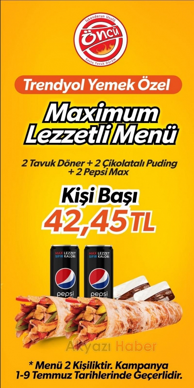 Öncü döner Trendyol'da