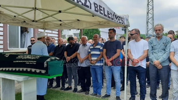 Akyazı'da cinayet kurbanı Sezgin Nur'a acı veda