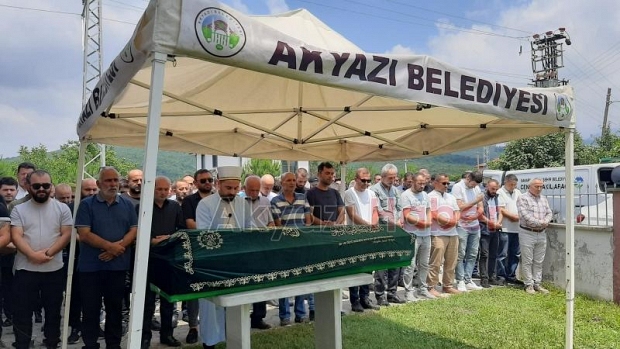 Akyazı'da cinayet kurbanı Sezgin Nur'a acı veda