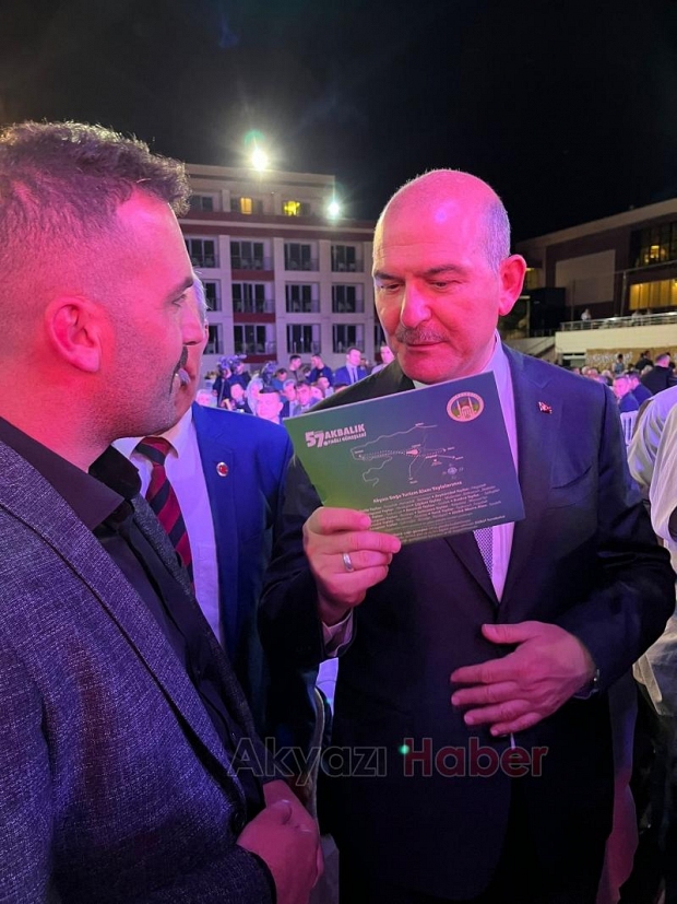 Bakan Soylu'yu Akbalık Yağlı güreşlerine davet etti