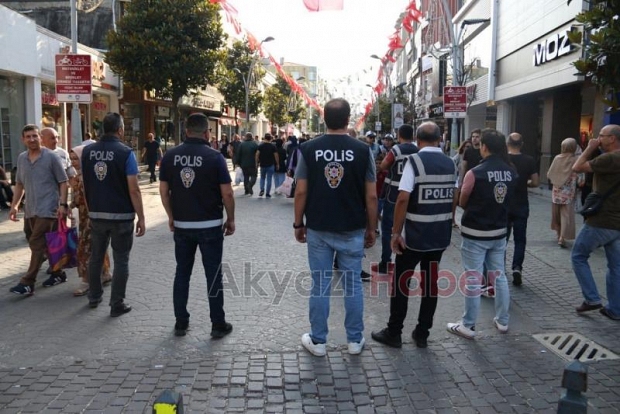 Sakarya'da polis bayram için yoğun tedbir aldı