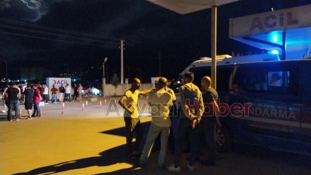 Cinayet sonrası hastaneye akın ettiler