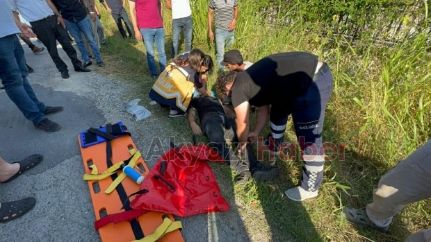 Akyazı'da feci kaza