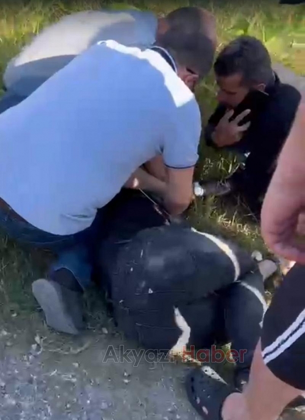 Akyazı'da feci kaza