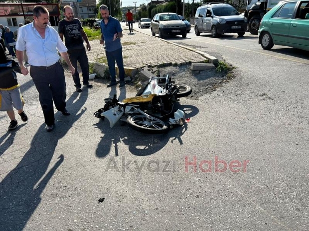 Akyazı'da feci kaza