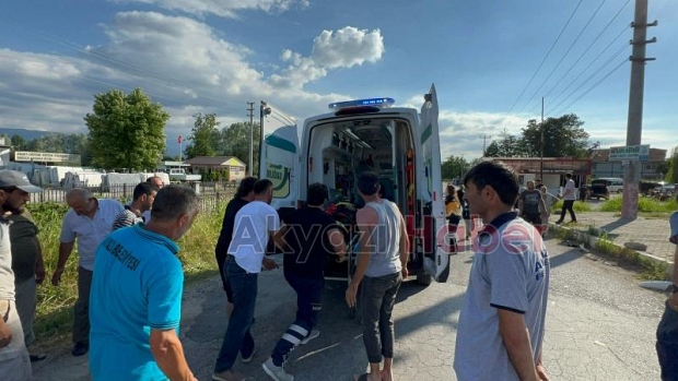 Akyazı'da feci kaza
