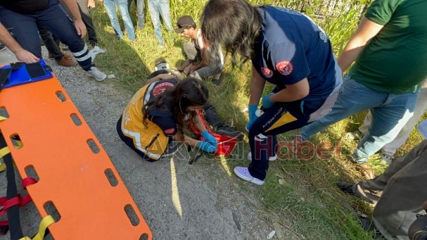 Akyazı'da feci kaza