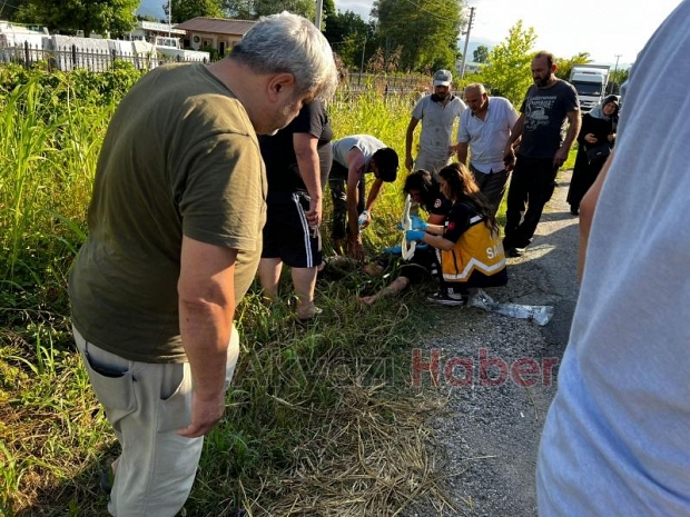 Akyazı'da feci kaza