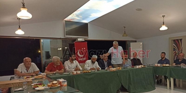 Saadet Partisi Akyazı Yönetimi toplandı