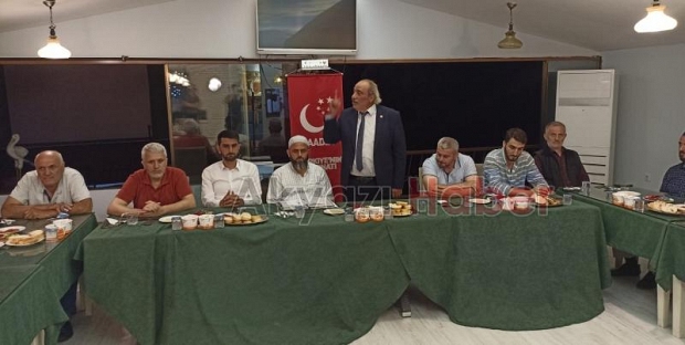 Saadet Partisi Akyazı Yönetimi toplandı