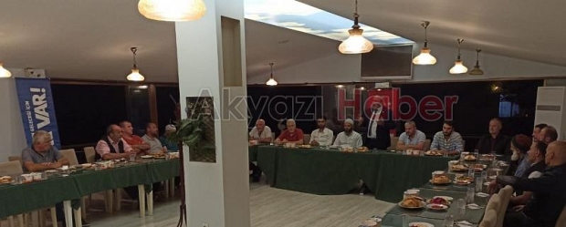 Saadet Partisi Akyazı Yönetimi toplandı