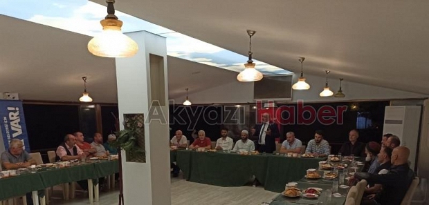 Saadet Partisi Akyazı Yönetimi toplandı