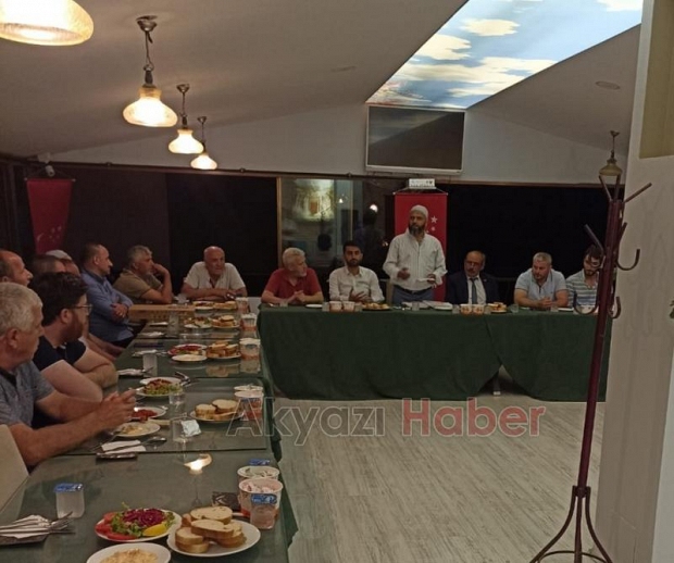Saadet Partisi Akyazı Yönetimi toplandı