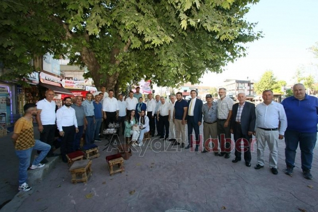 Ali İhsan Yavuz Akyazı'da temaslarda bulundu