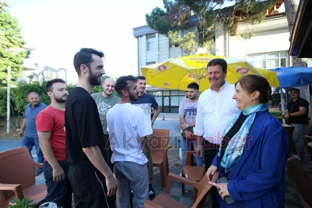Ali İhsan Yavuz Akyazı'da temaslarda bulundu
