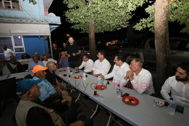 Ali İhsan Yavuz Akyazı'da temaslarda bulundu
