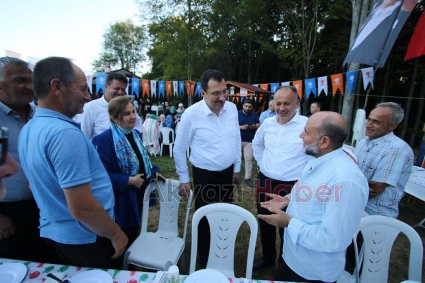 Ali İhsan Yavuz Akyazı'da temaslarda bulundu