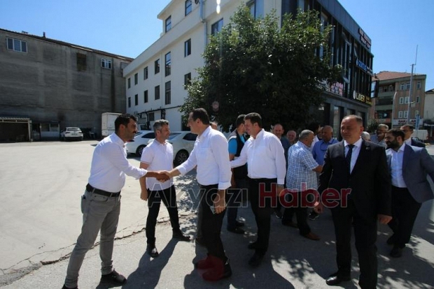 Ali İhsan Yavuz Akyazı'da temaslarda bulundu