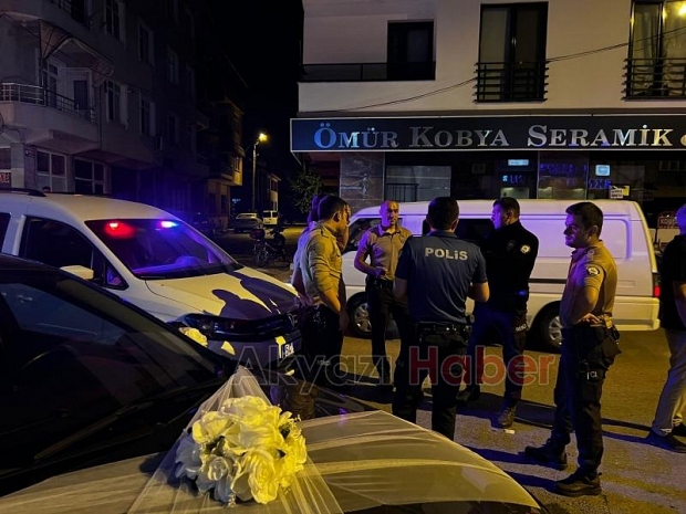 Akyazı'da düğünde kavga