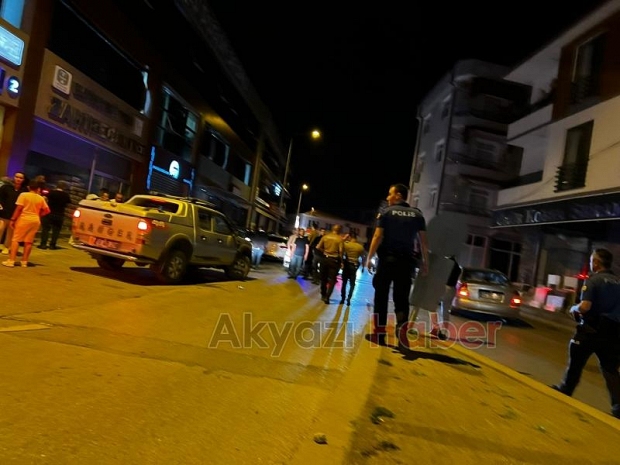 Akyazı'da düğünde kavga