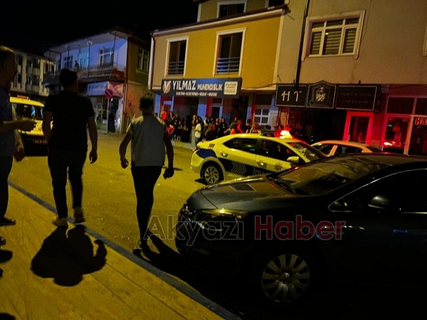 Akyazı'da düğünde kavga