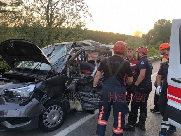 Akyazı'da kaza